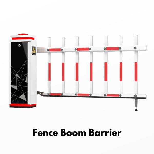 AnKuai AKS580 BLDC 220V Stainless Steel Barrier Gate with LED Arm Boom