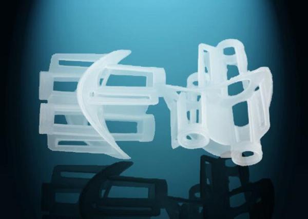Acid Gas Absorption Plastic Heilex Ring , PP PE CPVC RPP PVDF Random Plastic Packing