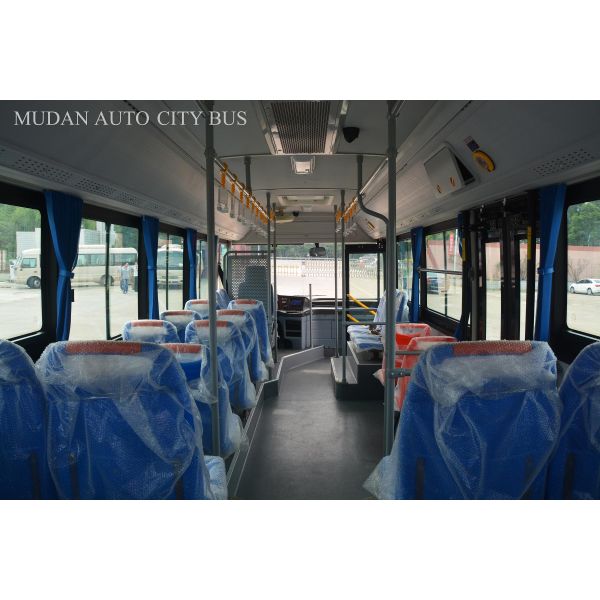 Small Hand Holder Safe Interurban Bus PVC Rubber Seat Travel Coach Buses Low Fuel Consumption