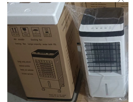 Household Cooling Fan 10L Water Tank Large Capacity Air Conditioning Fan Remote Control