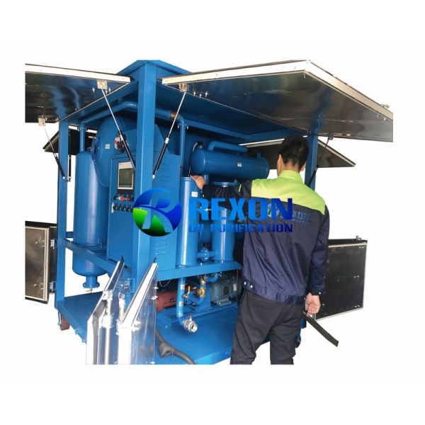 Weather-proof and Dust-proof Type Insulating Oil Regeneration Filter 9000L/H