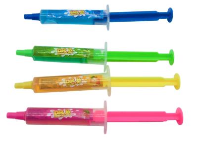 100% Safe Fruit Jelly Candy Fruit Flavor Jelly Jam Needle Tube Shape