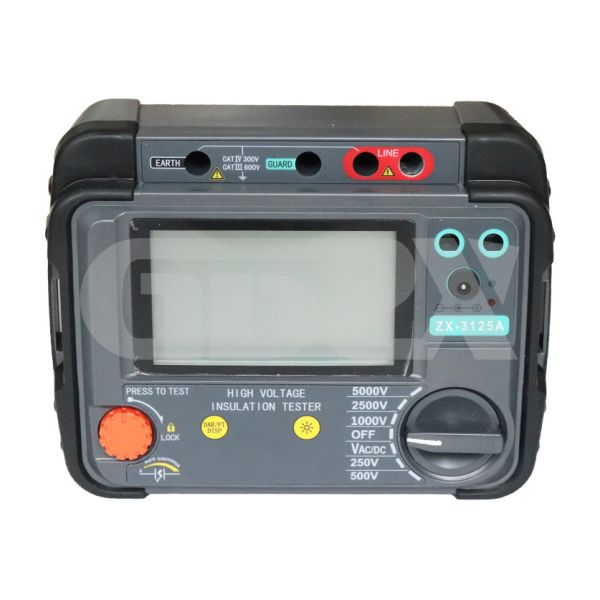 Handheld automático do verificador da resistência de isolação de 250-5000V