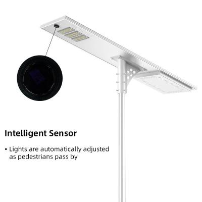 120W/ 36V 2700-6000K Solar Street Light With 8~10m Lamp Pole Height