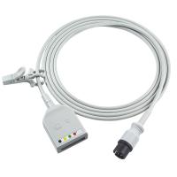 Cabo do cabo AAMI 6Pin ECG de Mindray 0012-00-1255-01 TPU ECG Trunck
