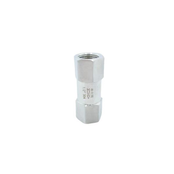 High Pressure Stainless Steel Wire Check Valve with Female Thread and Split Structure