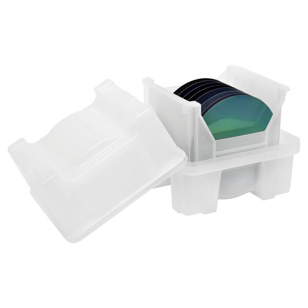 Caixa de Envio de Wafer de 8' para Wafer de Silício