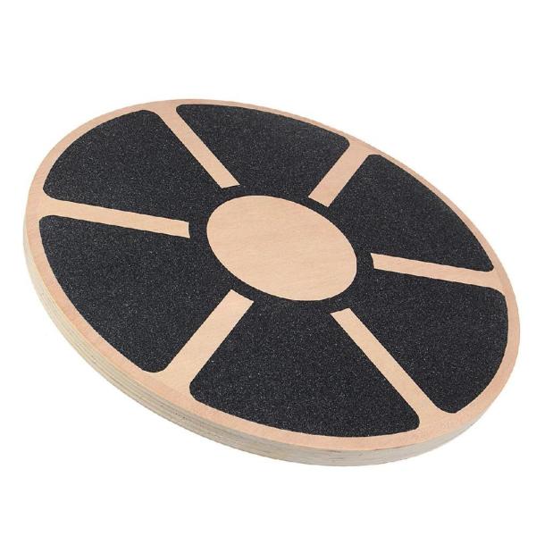 Wooden Balance Board Plate Yoga Balancer Anti-skid High Level Training Balance Gym Board