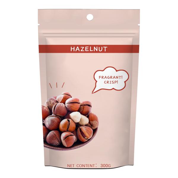 ODM Stand Up Zipper Pouch Cashew Walnut Amygdala Foil Packaging 200g 300g