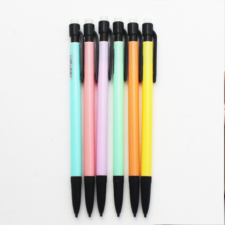 High Quality with Cheap Price Colourful Mechanical Pencil with Eraser for Students