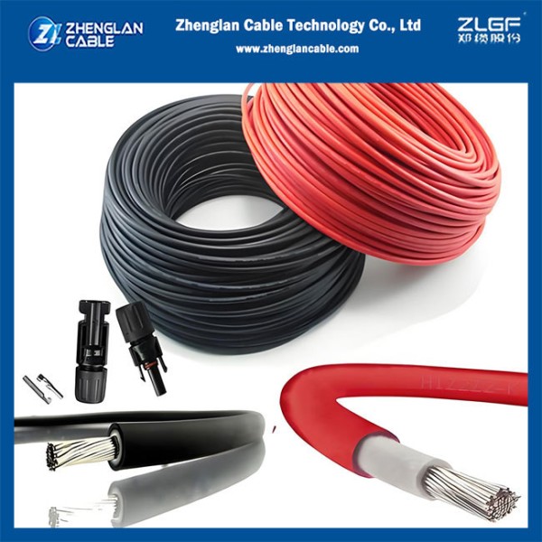 PV1-F Solar Cable 1×4mm² EN 50618 TÜV Certified Photovoltaic DC Cable for Solar Plants