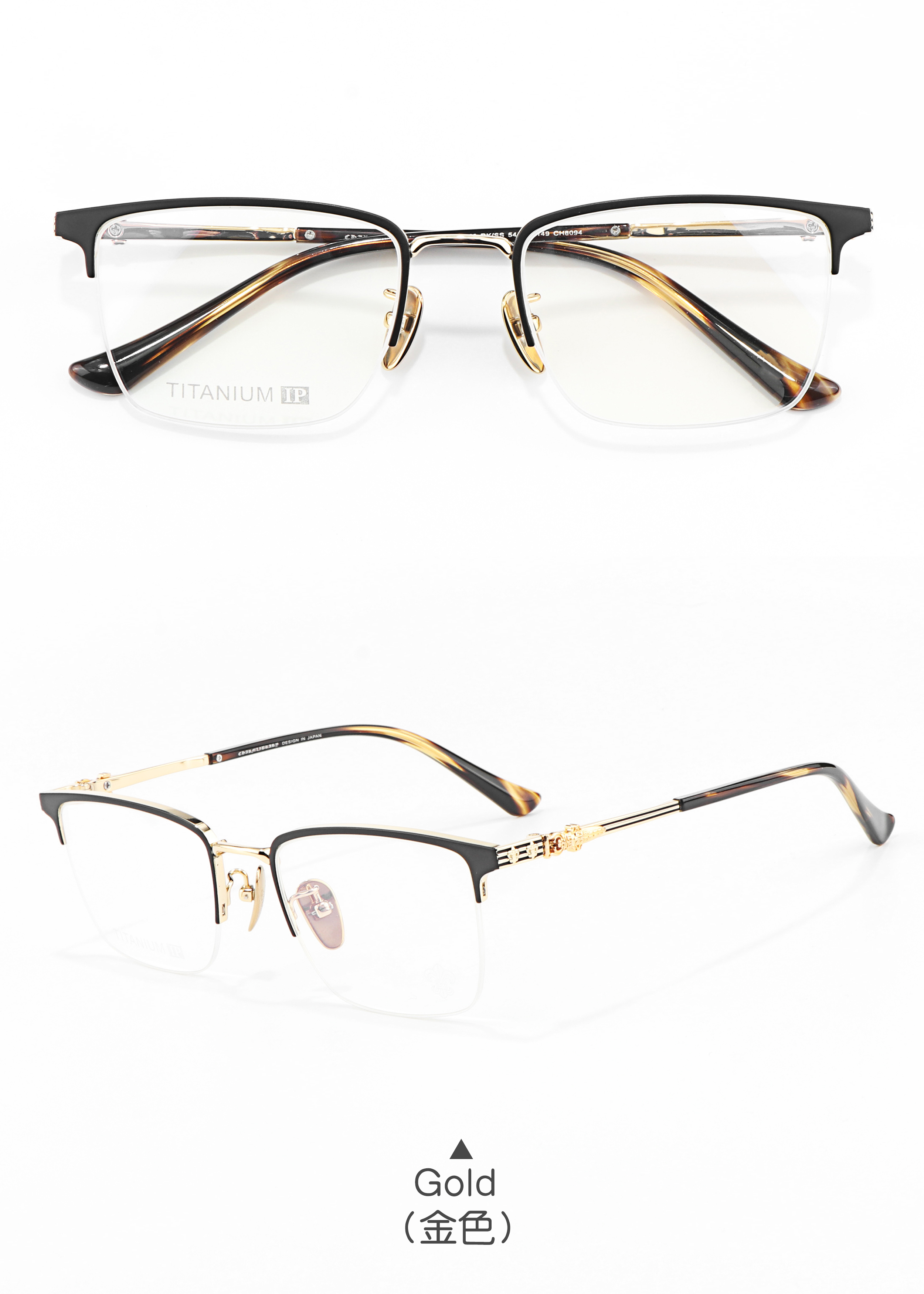 Half Frame Business Korean Style Gentleman Men Luxury Brand Optical Prescription Presbyopia Multi Focus Fashion Reading Glasses