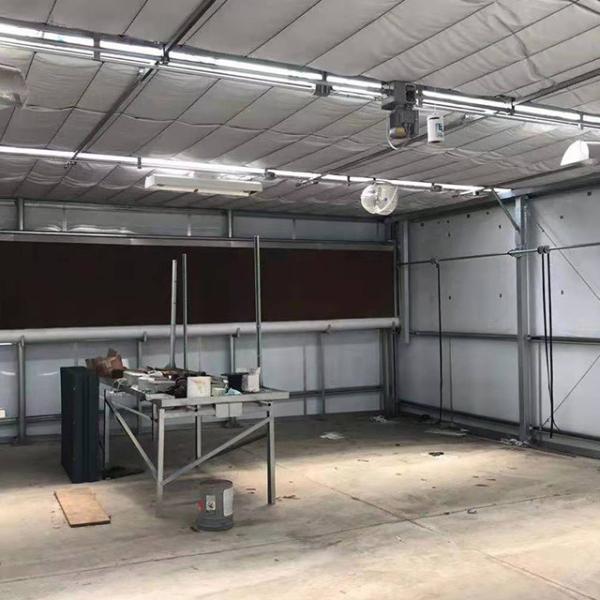 2.8-3.5m Altura do telhado apagão privação de luz estufa para ervas Tomate e flores