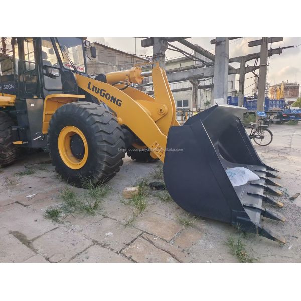 Front Loader Used LiuGongZL50CN with LongKing 833 855 856 Used Wheel Loaders in 2019