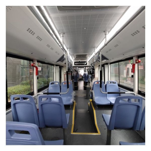 автобус центра города 200kw/Rpm 18m электрический приведенный в действие с огнем Distinguisher