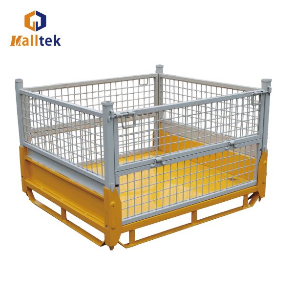 Customize Stacking Wire Mesh Cage With Heavy Duty