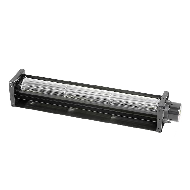 High-Volume Silent HY-40DC Cross-Flow Fan DC Motor Tangential Air Curtain Industrial Use DC12V/24V Aluminum Alloy 1 Year