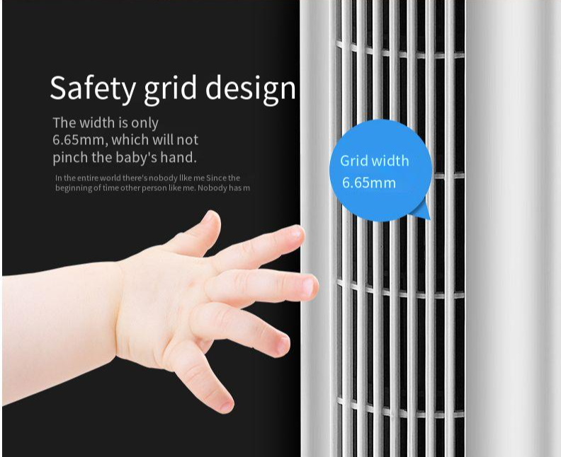 Household Intelligent Remote Control Tower Fan for Summer Cooling Efficiency
