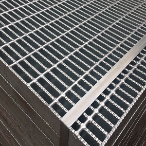 Outdoor Metal Drain Cover Q235 Grating Serrated Galvanized
