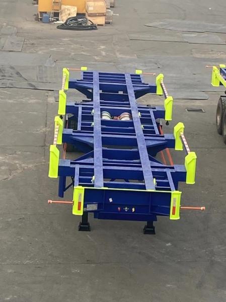 CIMC Factory Direct Vehicle Quality Products 3-axle Skeleton Semi-trailer