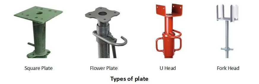 Heavy Duty Adjustable Shoring Prop with High Load Bearing Capacity and Acme Thread Adjustment for EN 1065 Compliant Construction