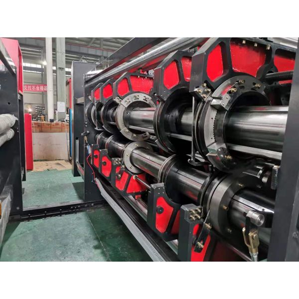 Vacuum Transfer Bottom Printer Slotter Die Cutter Gluer Bundler Inline 1224 FFG