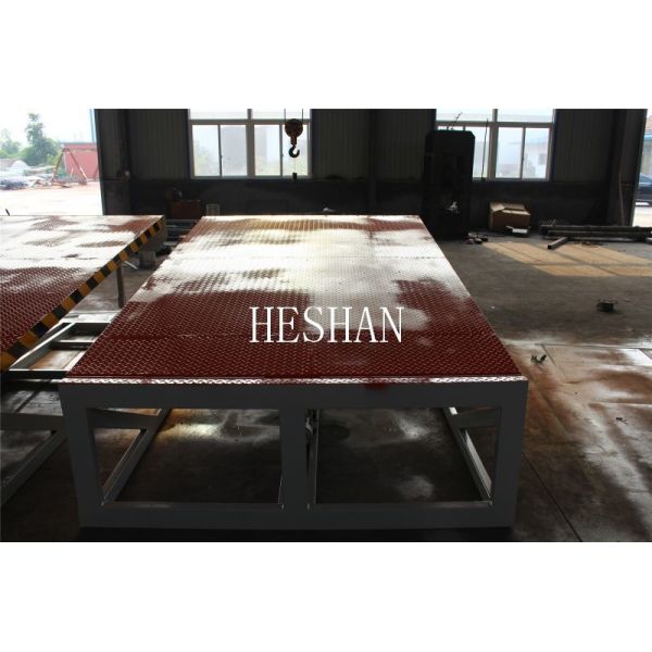 Механический разровнитель нагружая дока подгонянный для залива снабжения склада