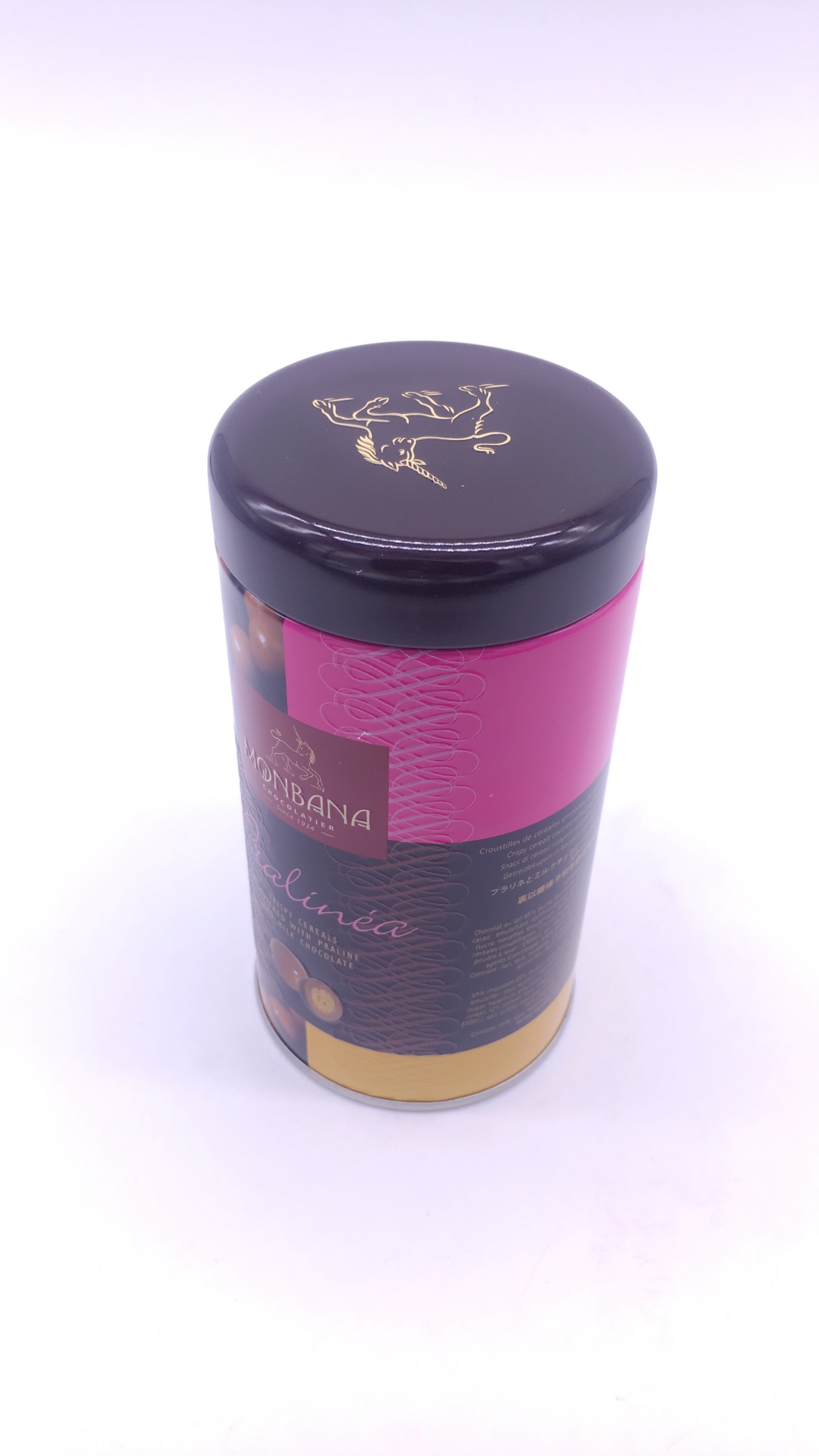 Chemical Round Tin Box For Paint , Cylinder Packaging Child Resistant Round Biscuit Tin