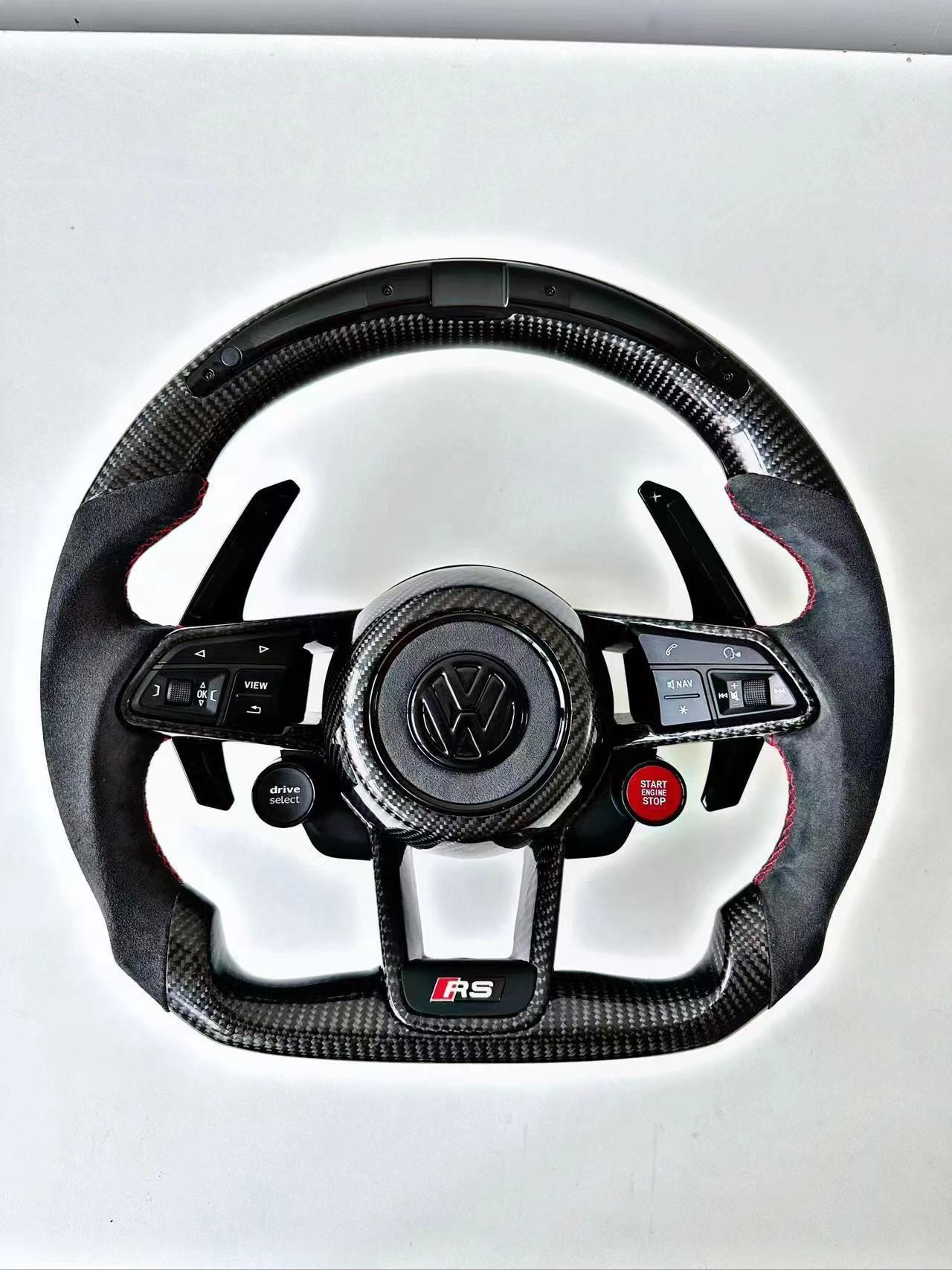 Versatile Volkswagen R8/RS/GTI/Golf R Multi-Function LED Steering Wheel MQBPQ Support