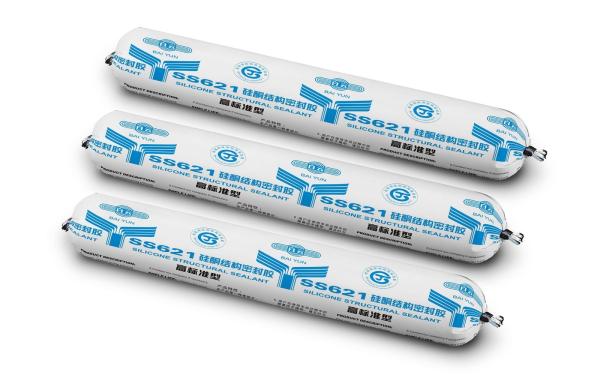 SS521 One Part Black Grey Silicone Structural Sealant 500ml Sausage