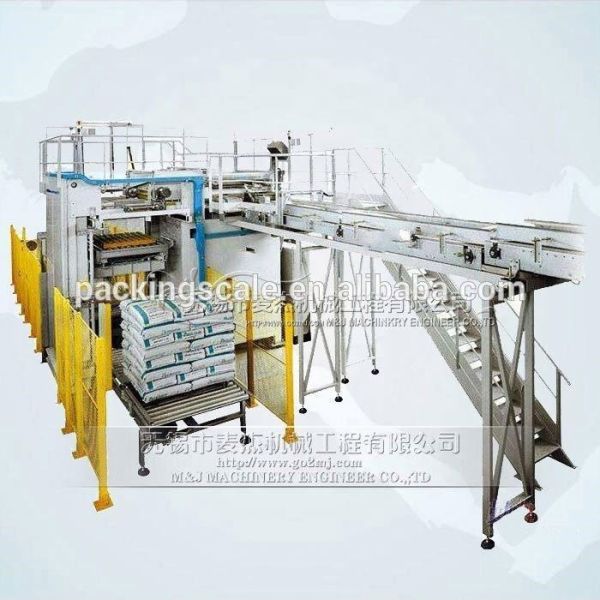 Packaging Material Wood Pallet Dispenser for Streamlined Pouch Packaging