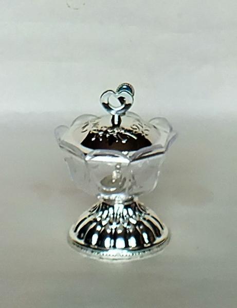 Transparent high foot bowl（18）
