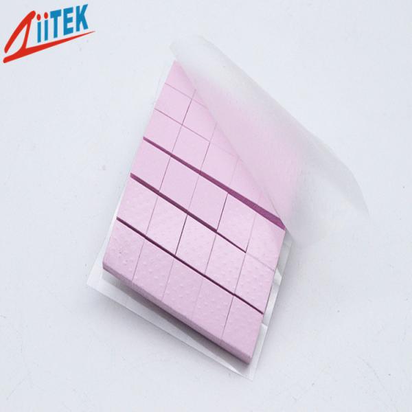 TIF130-30-14S cor-de-rosa, 45 suportam a almofada condutora térmica 3W/mK do dissipador de calor do panellight de 00 diodos emissores de luz, folha da borracha de silicone