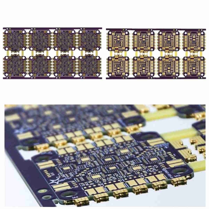 Высокочастотный слой 2.4mm 2oz FR4 TG170 платы с печатным монтажом 8 Pcb HDI