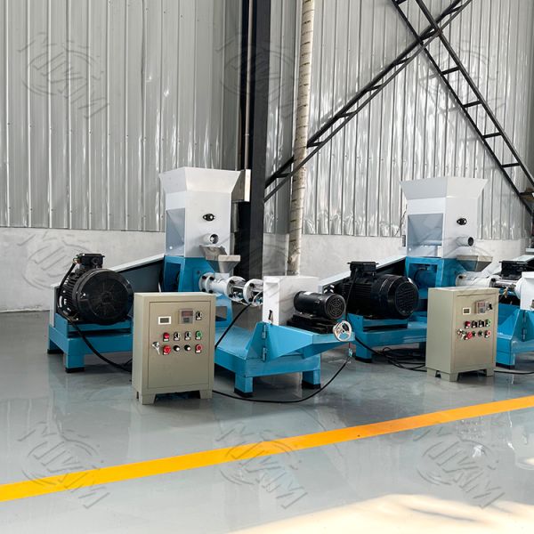 Float Tilapia Portable Dry Sinking Fish Food Pellet Extruder Machine Floating Fish Feed Making Machine