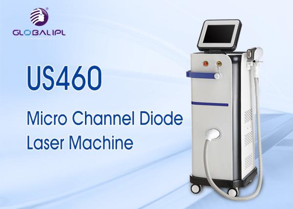 High End Salon Use Super Cooling Microchannel Diode Laser 808 Hair Removal Machine