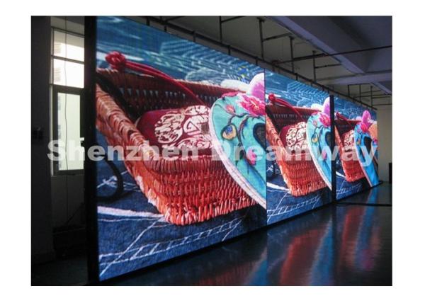 Advertising Indoor Full Color LED Display P 6 with 192mm x 96 mm LED Module