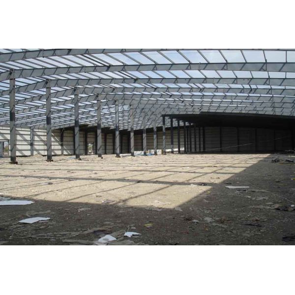 High Strength Designed Prefab Steel Structural Frame Warehouse Workshop Building