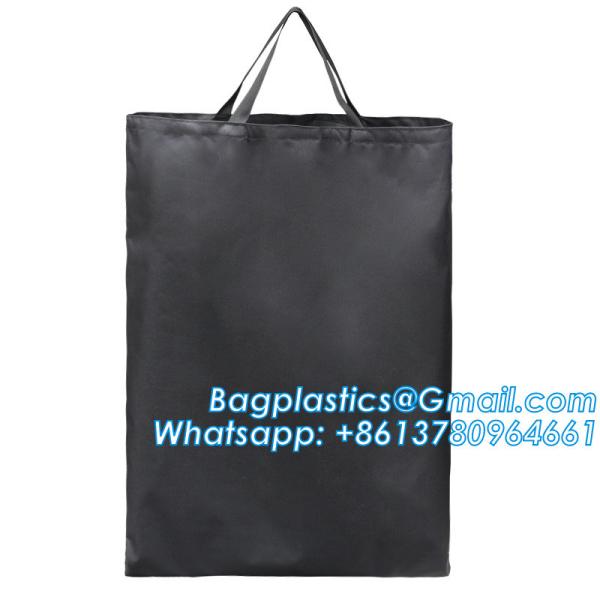 Extra Large Moving Bags, 4 Pack Heavy Duty Totes For Storage with Visible Window, Wrap Around Handles, Storage Bag