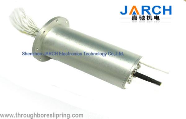 1 Channel MM  fiber optic electro optical slip ring with 12 circuits 2A