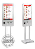 32 kiosque de commande de machine du kiosque Windows10 de paiement d'individu d'écran tactile de pouce PCAP avec l'imprimante thermique