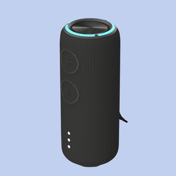 Ipx7 布のワイヤレススピーカー Tpu ABS プラスチック接続アックス