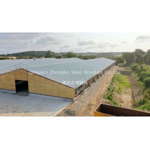 Customizable Steel Structure Poultry House with Durable Prefabricated Frame for