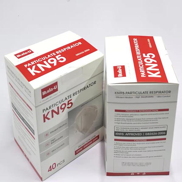 FDA EUA alistou 5 o respirador ínfimo 40pcs da camada KN95