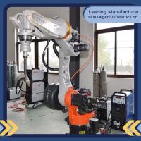 El doble del sistema del robot de la soldadura al arco automática coloca el alcance de trabajo de 2000m m