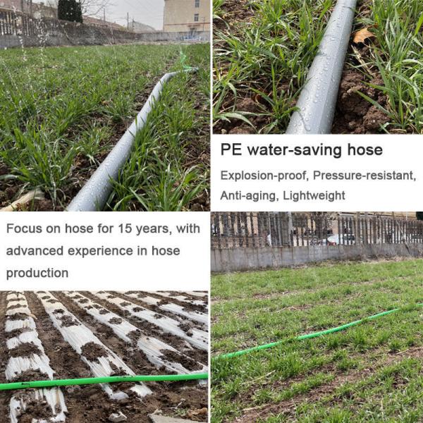 Agriculture Irrigation Flexible Reinforced Layflat Hose General Water Discharge For Farm Irrigation Pe Woven