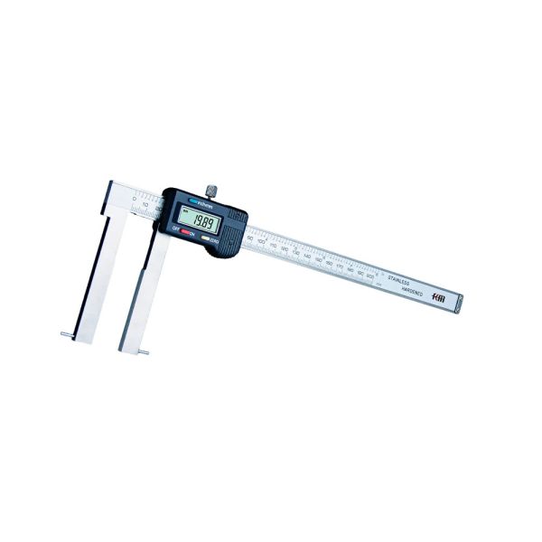 Stainless Steel Cylindrical Contact Internal Groove Electronic Digital Caliper 40-500mm/1.6-12'' Special Caliper