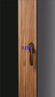 Aluminio de madera Windows de EPDM con el vidrio triple para el mercado de Arabia Saudita