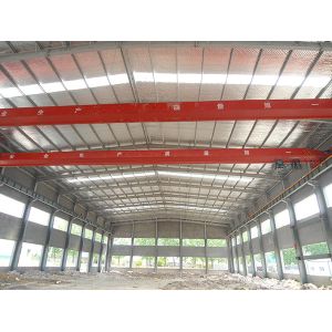 Prefabricated 100x30 Steel Structure Shed Hot Dip Galvanized Metal Sheds
