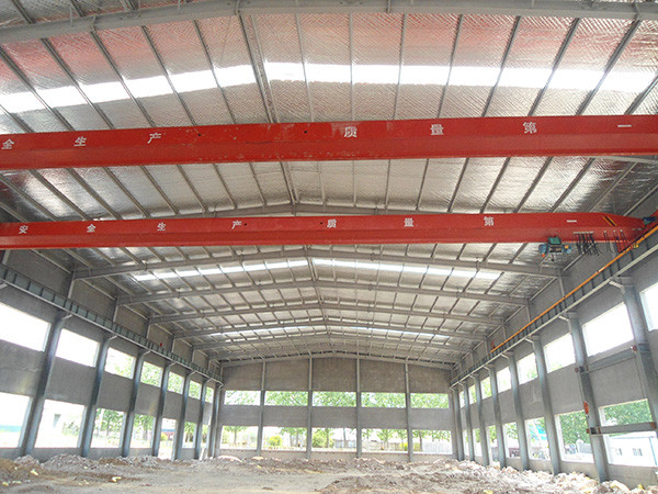 Prefabricated 100x30 Steel Structure Shed Hot Dip Galvanized Metal Sheds